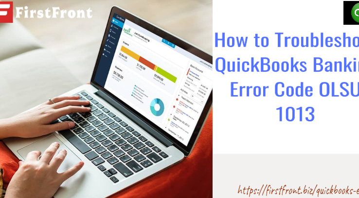 QuickBooks Banking error OLSU 1013